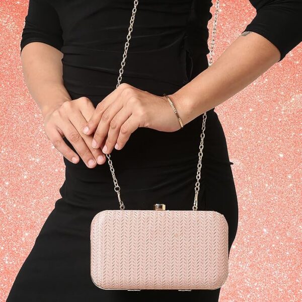 Lavie Women's Sparkle Framed Clutch - Image 9